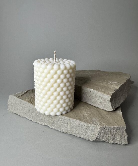 Soy wax candle "PEARL"